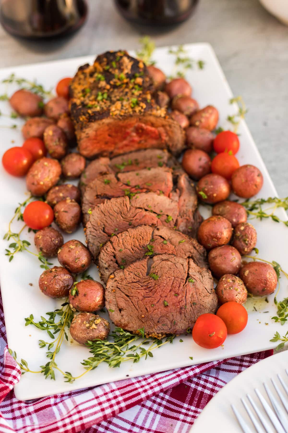 platter of Beef Tenderloin