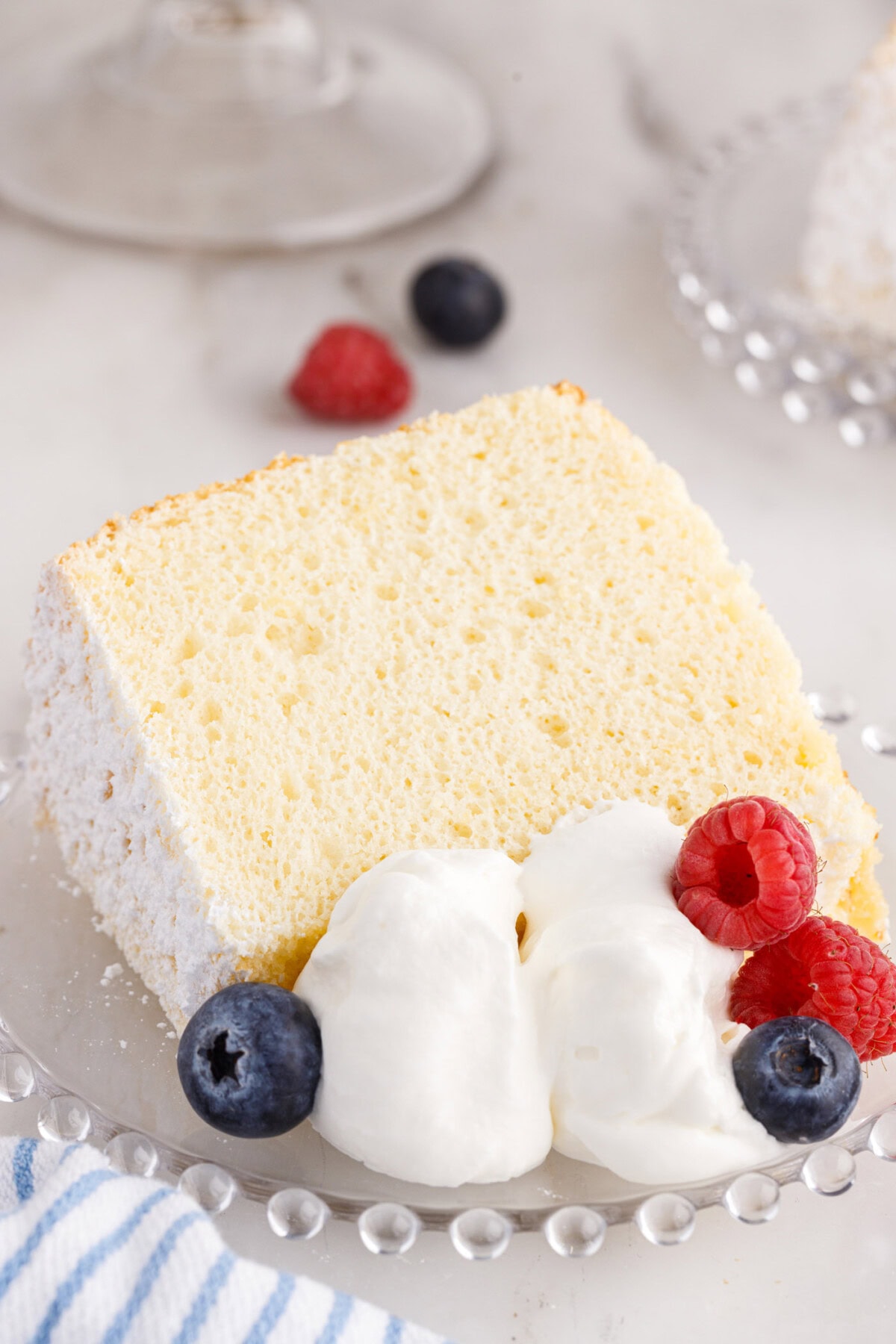 slice of Chiffon Cake