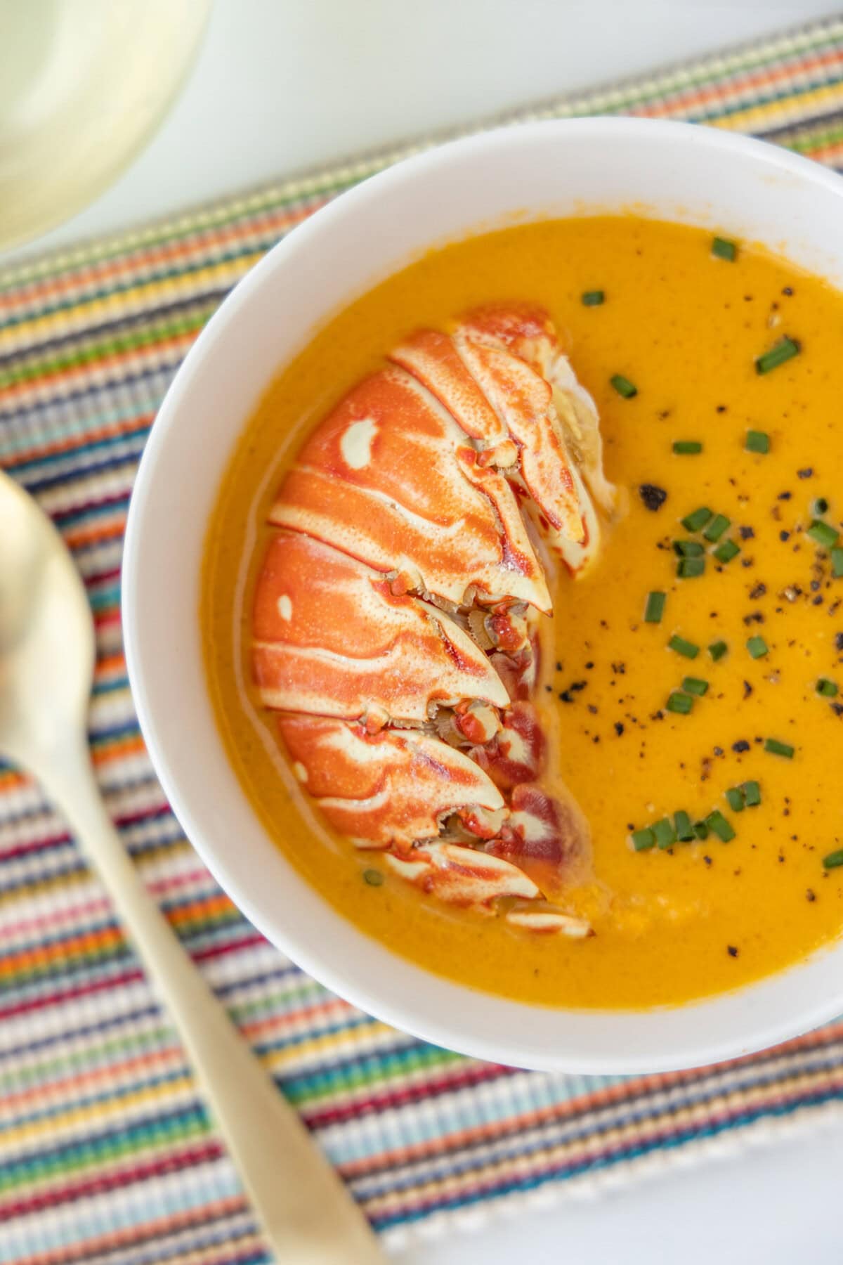 bowl of Lobster Bisque