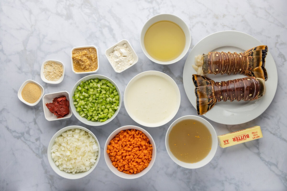 lobster bique ingredients