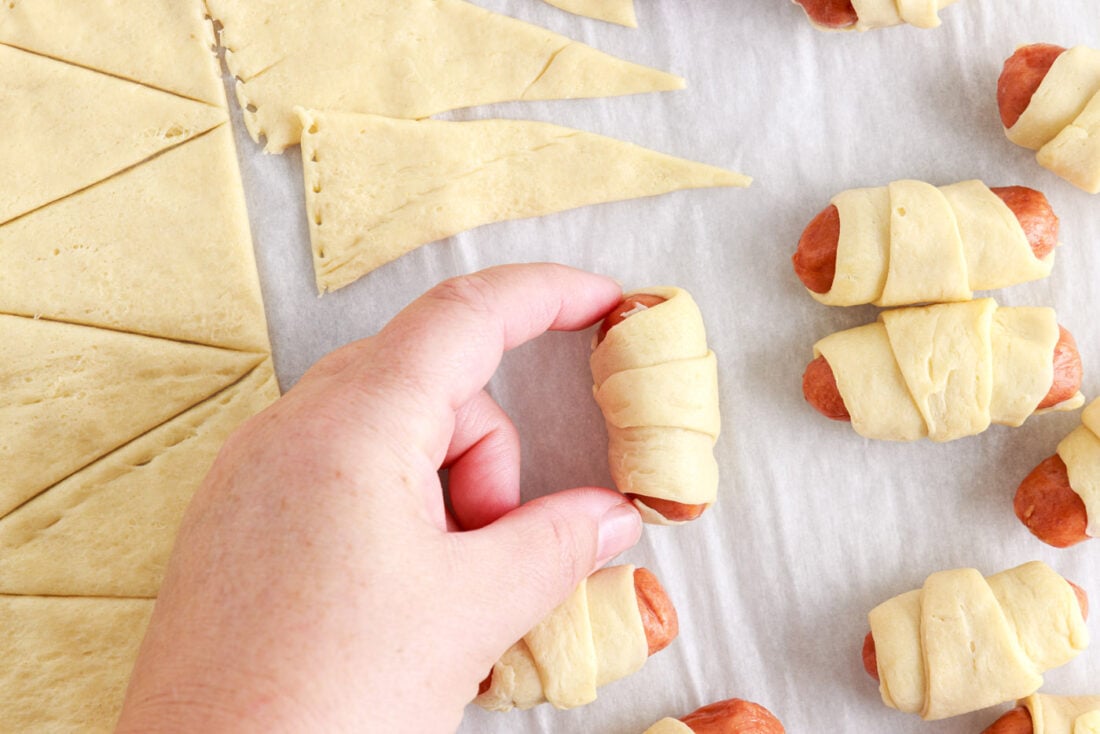 Pigs in a Blanket Amanda's Cookin' Apps & Finger Foods