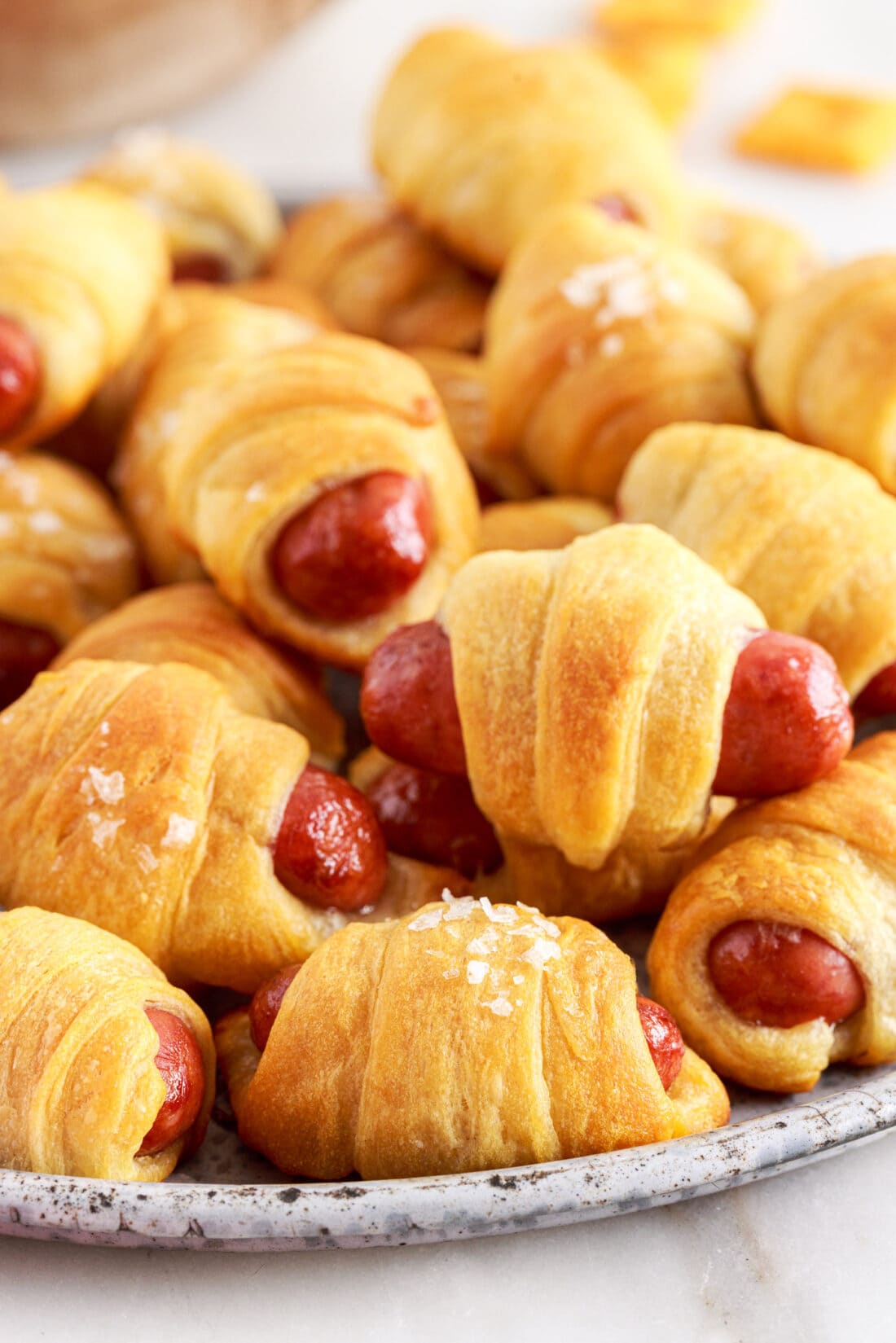 plate of Pigs in a Blanket