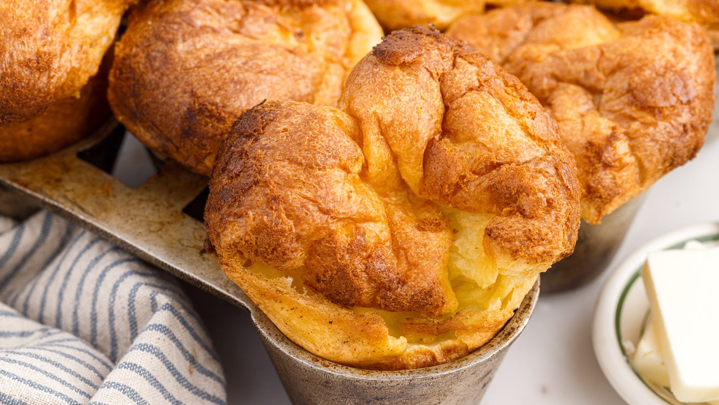 With a few tips, a popover tin, a blender, and a handful of ingredients you can make homemade popove
