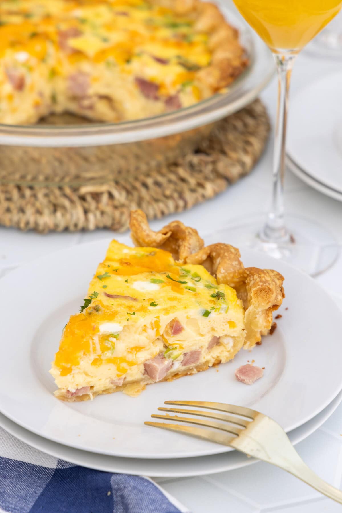 slice f Quiche