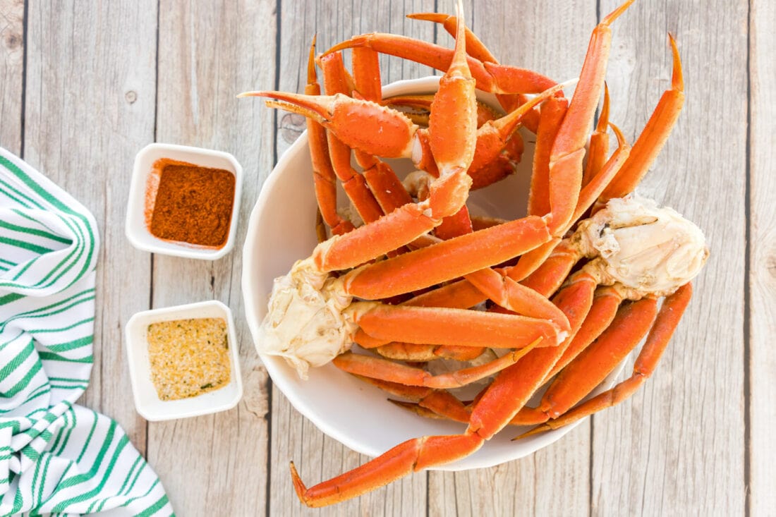 ingredients for Snow Crab Legs