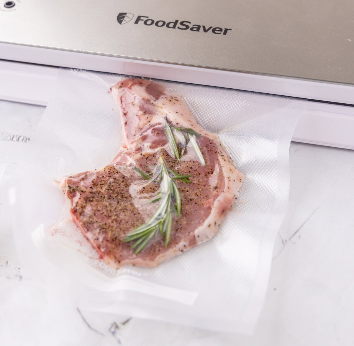 vacuum sealed pork chops for sous vide