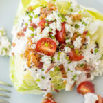 close up f Wedge Salad