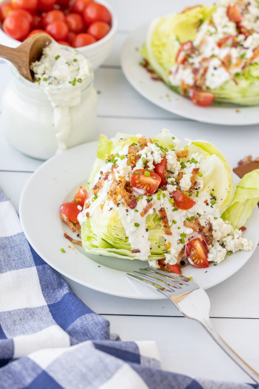 plate of Wedge Salad