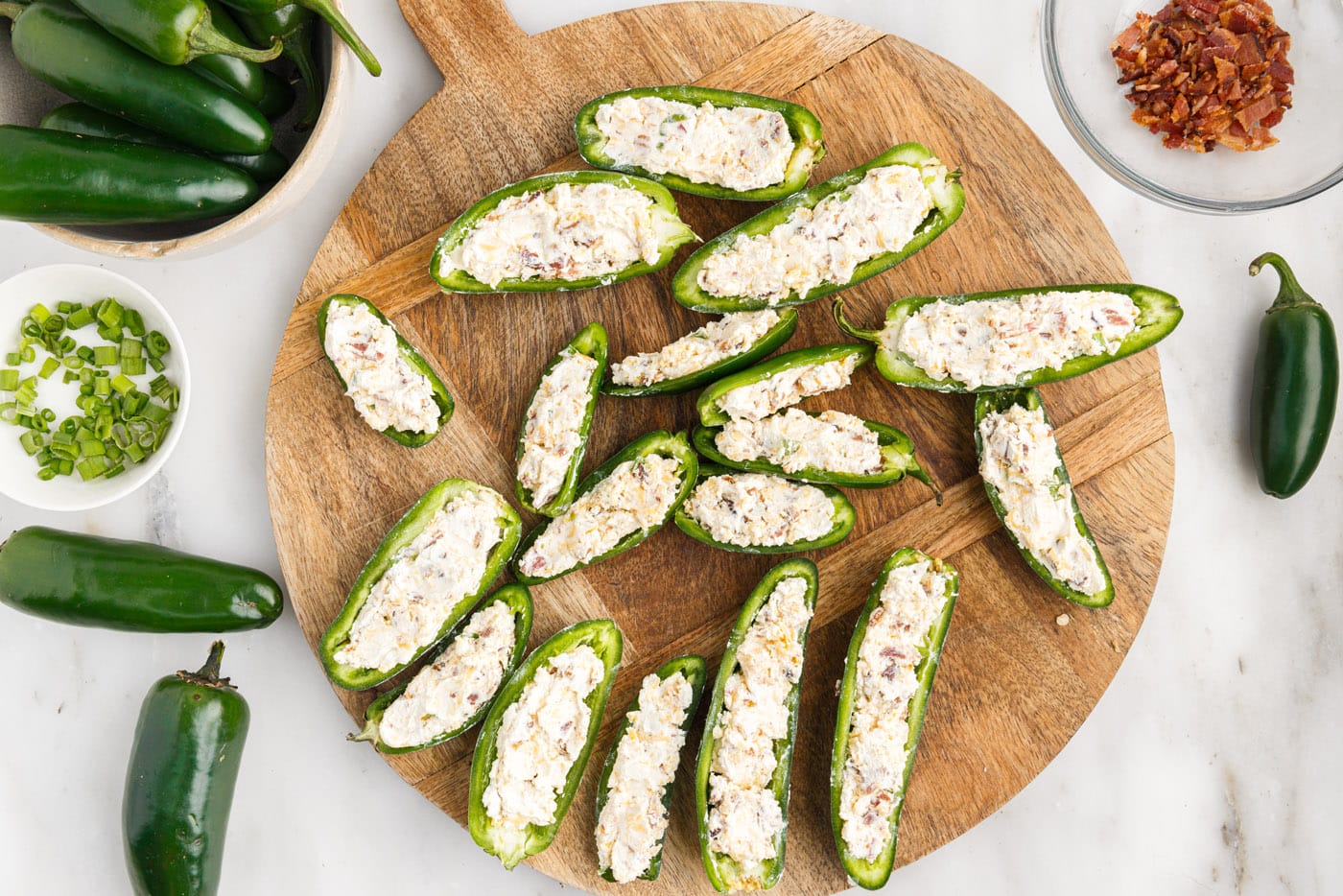 unbaked jalapeno poppers