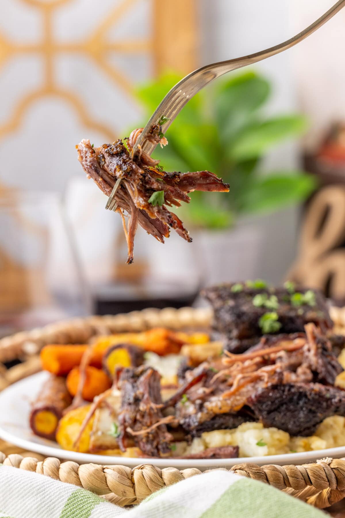 Forkful of Beef Short Rib