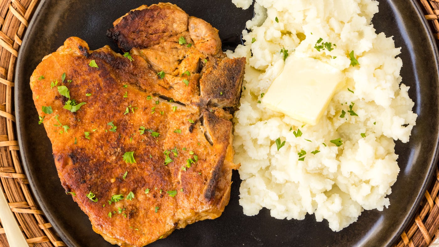 Instant pot pork chops are a quick and easy meal that's made entirely in the pressure cooker. Rub yo