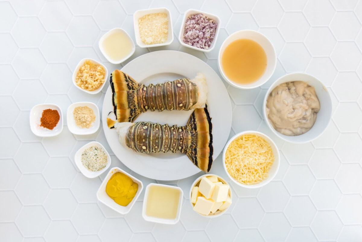 Ingredients for Lobster Thermidor