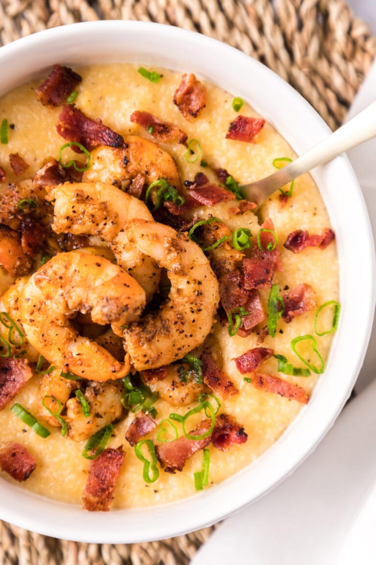 Shrimp and Grits - Amanda's Cookin' - Grains