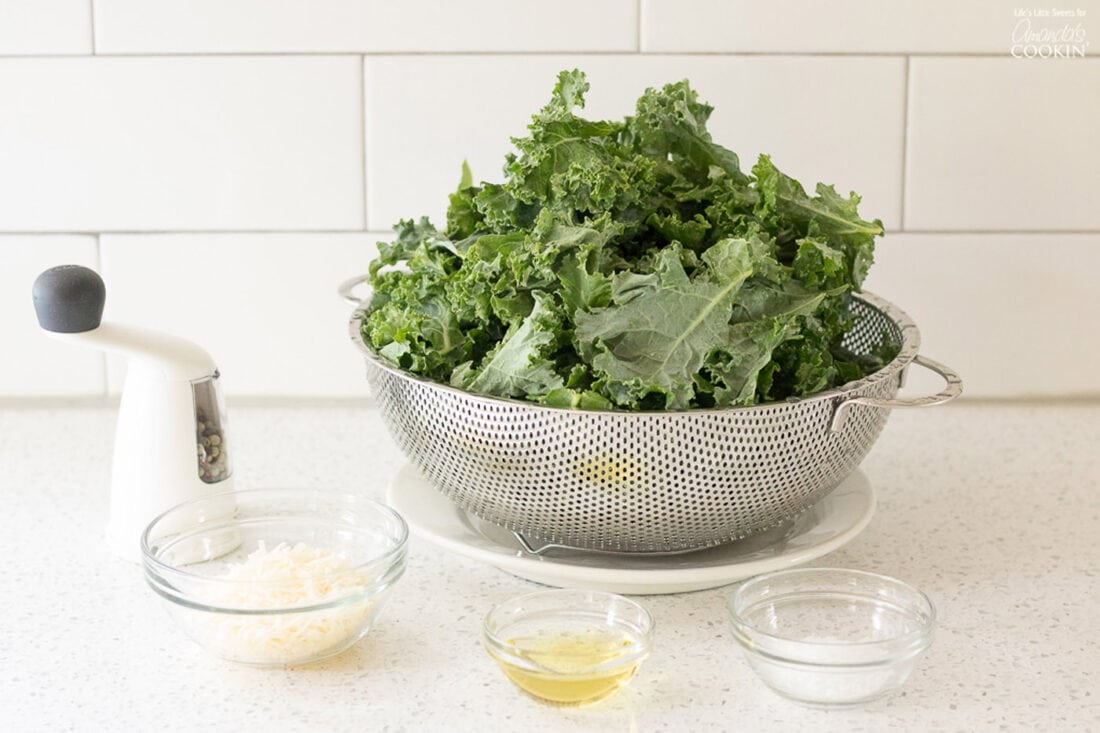 Ingredients for Kale Chips