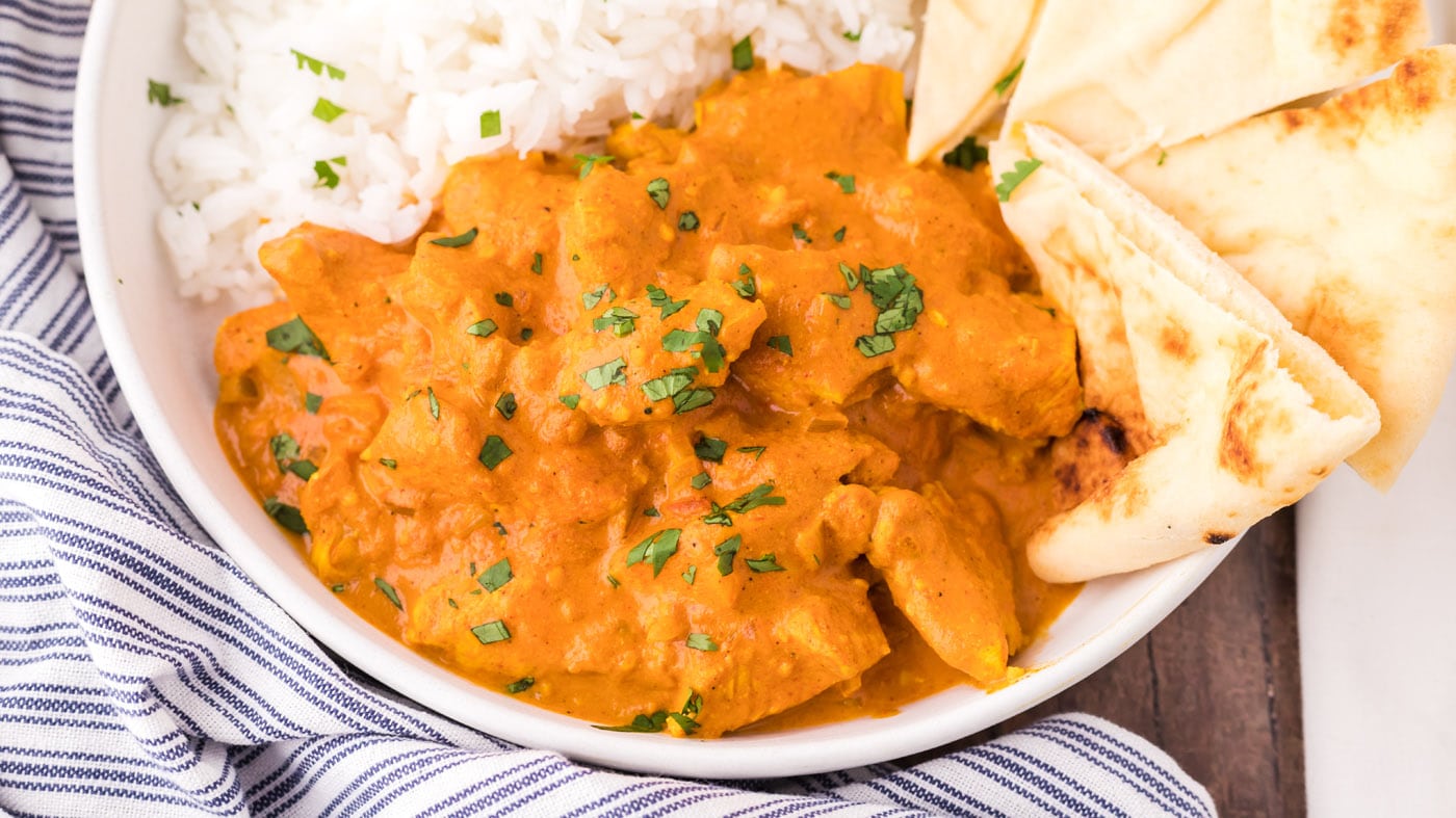 Chicken Tikka Masala is popular for good reason. It's infused from start to finish with spices and s