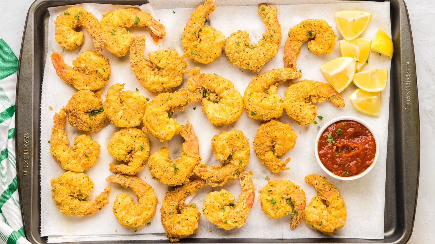 One crunchy bite of these juicy fried shrimp and you'll have a new favorite recipe reminiscent of yo
