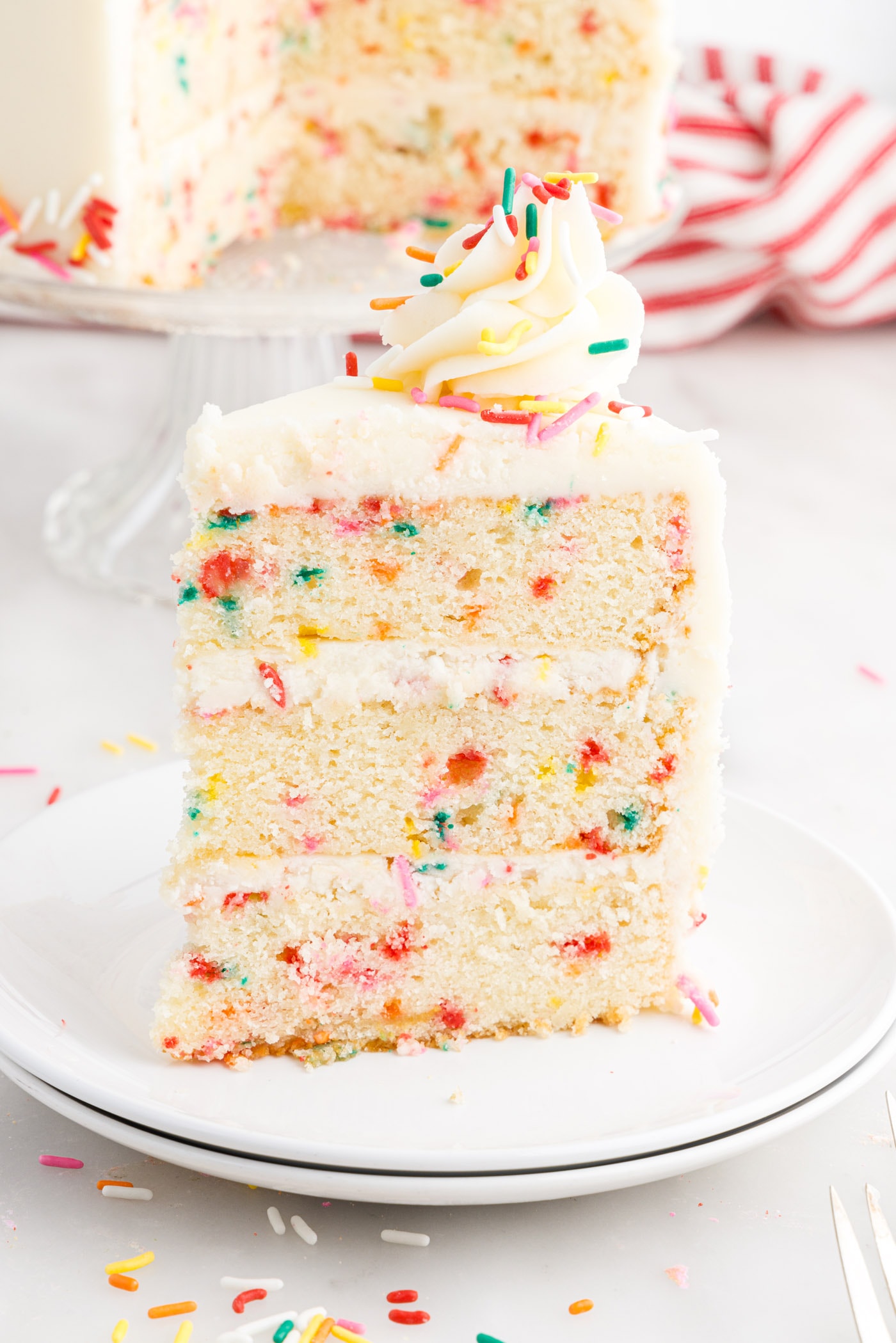 Funfetti Cake - Amanda's Cookin' - Cake & Cupcakes