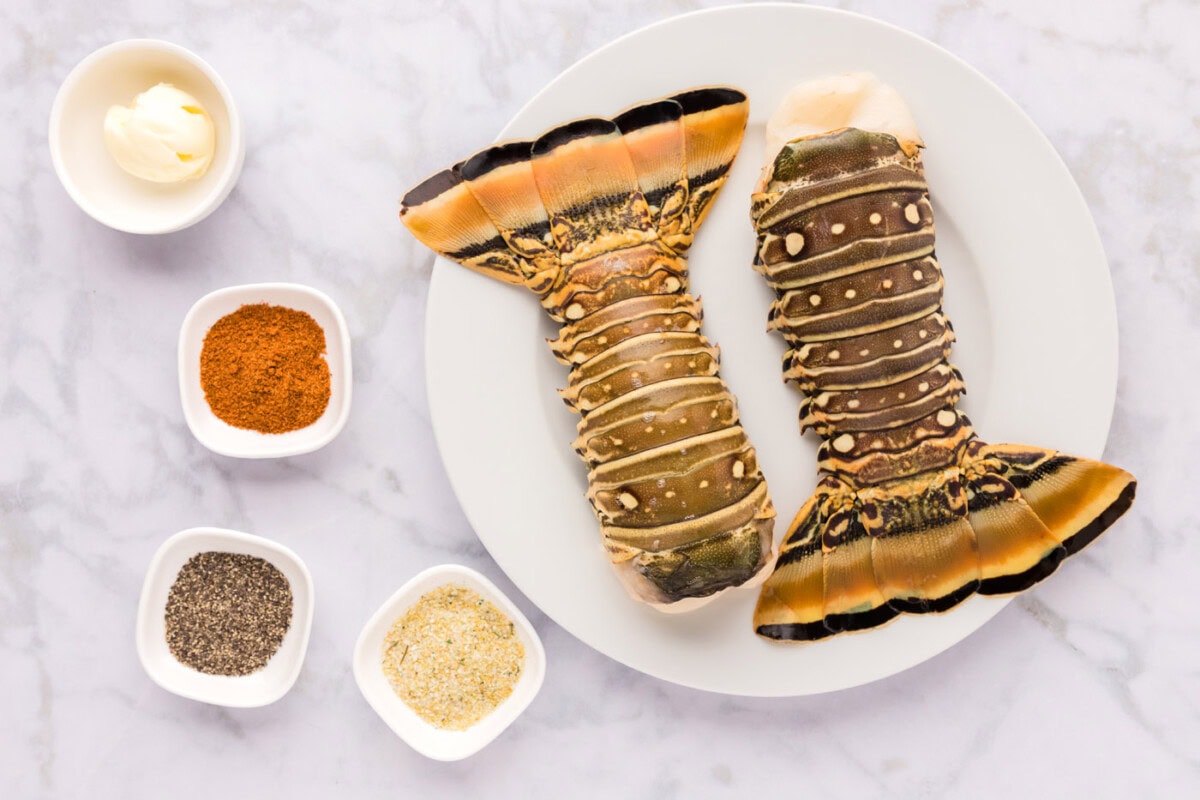 Ingredients for Grilled Lobster Tail