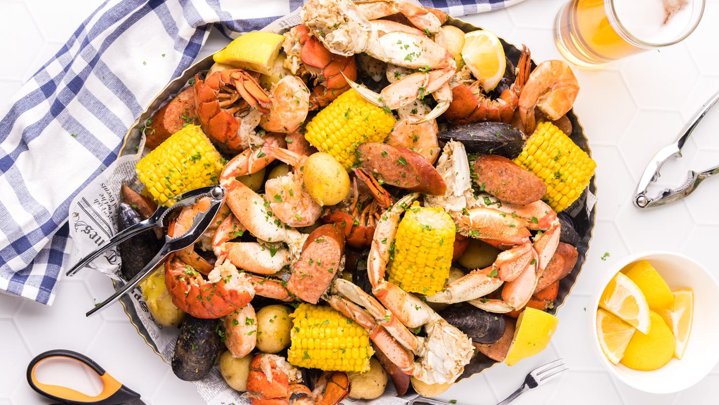 This classic seafood boil packs as much flavor as possible into a single pot. 