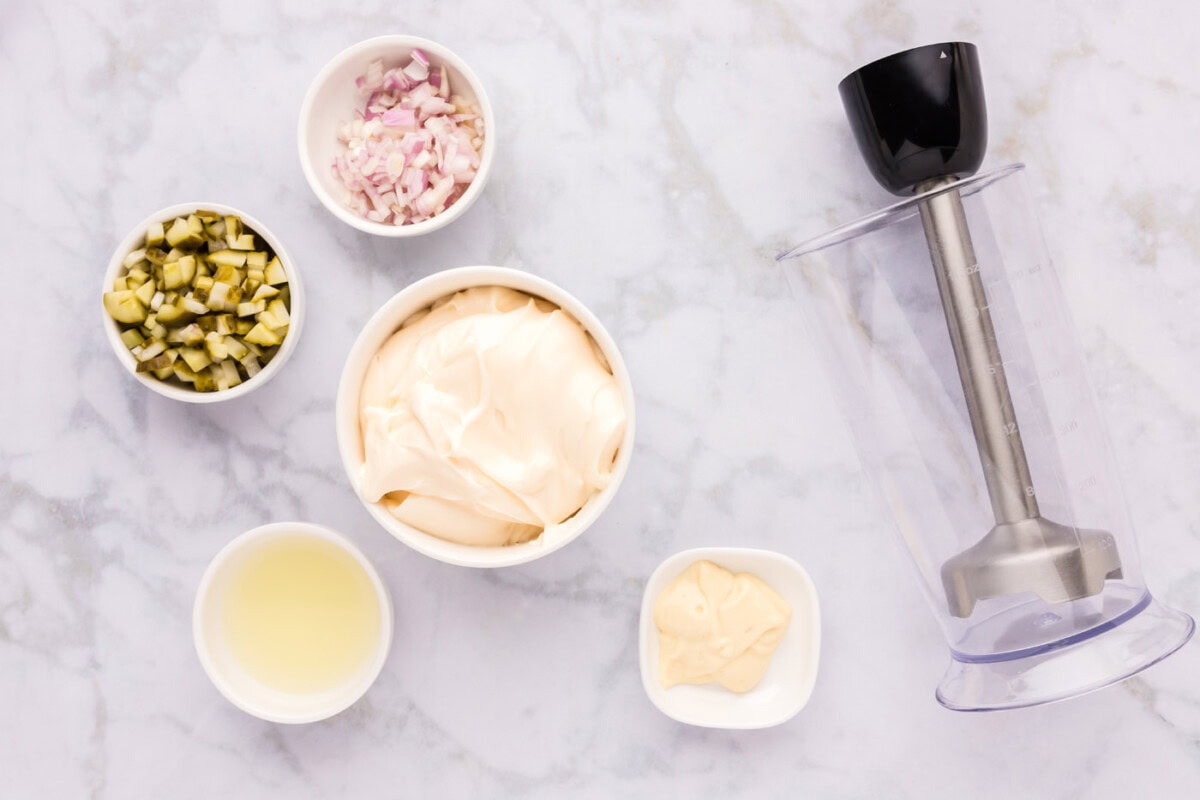 Ingredients for Tartar Sauce