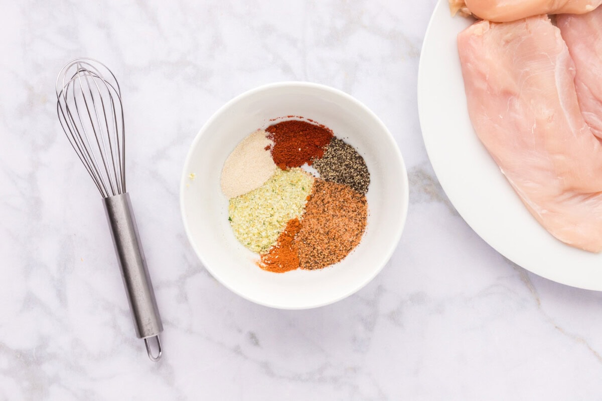 blackened seasoning in a bowl