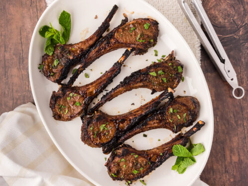 Easy Broiled Rosemary Lamb Chops