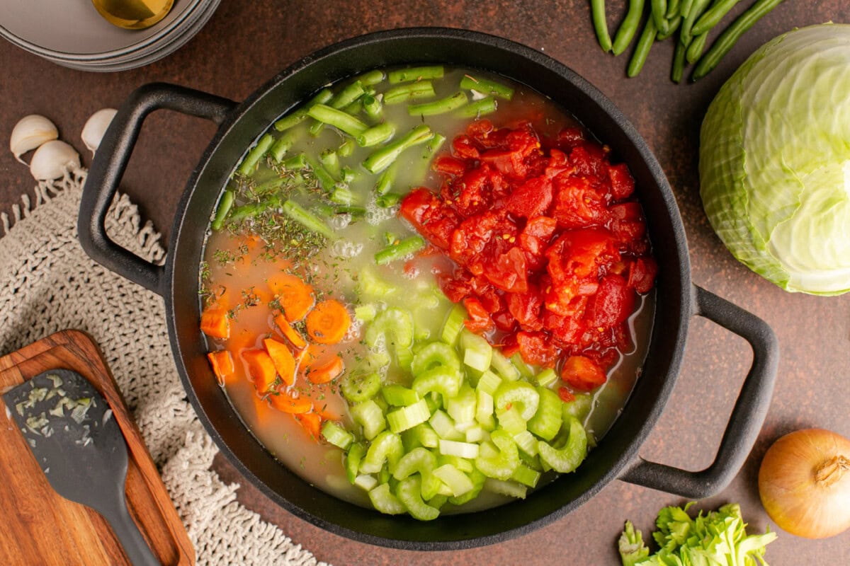 cabbage soup ingredients