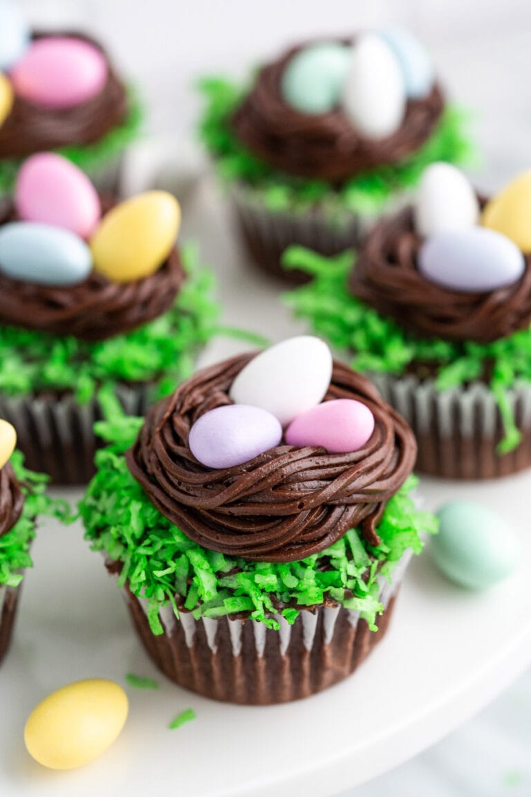 Easter Nest Cupcakes - Amanda's Cookin' - Easter