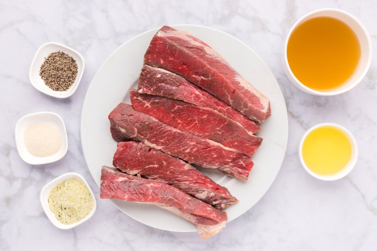 Ingredients for Boneless Beef Short Ribs