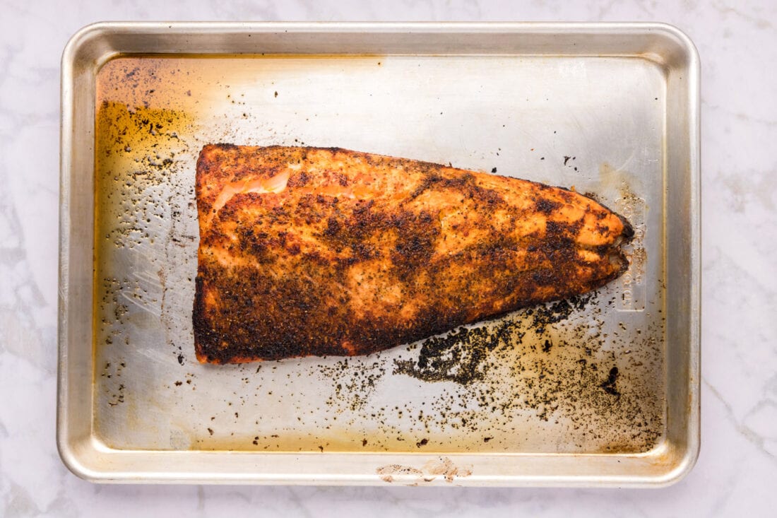 How to broil salmon