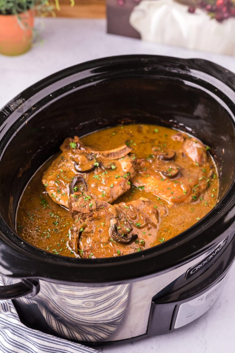 Crockpot Pork Chops Amanda's Cookin' Pork