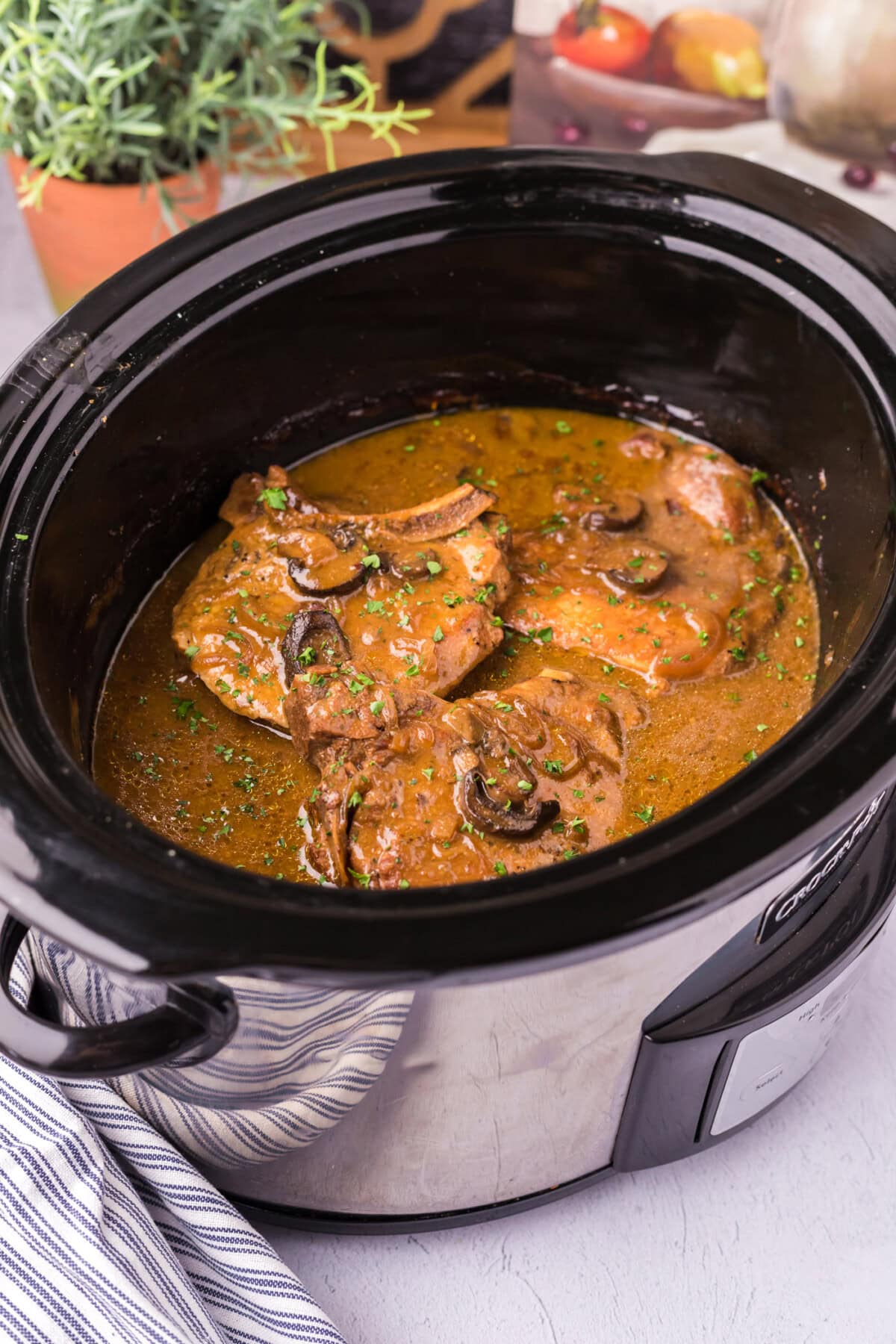 Crockpot Pork Chops