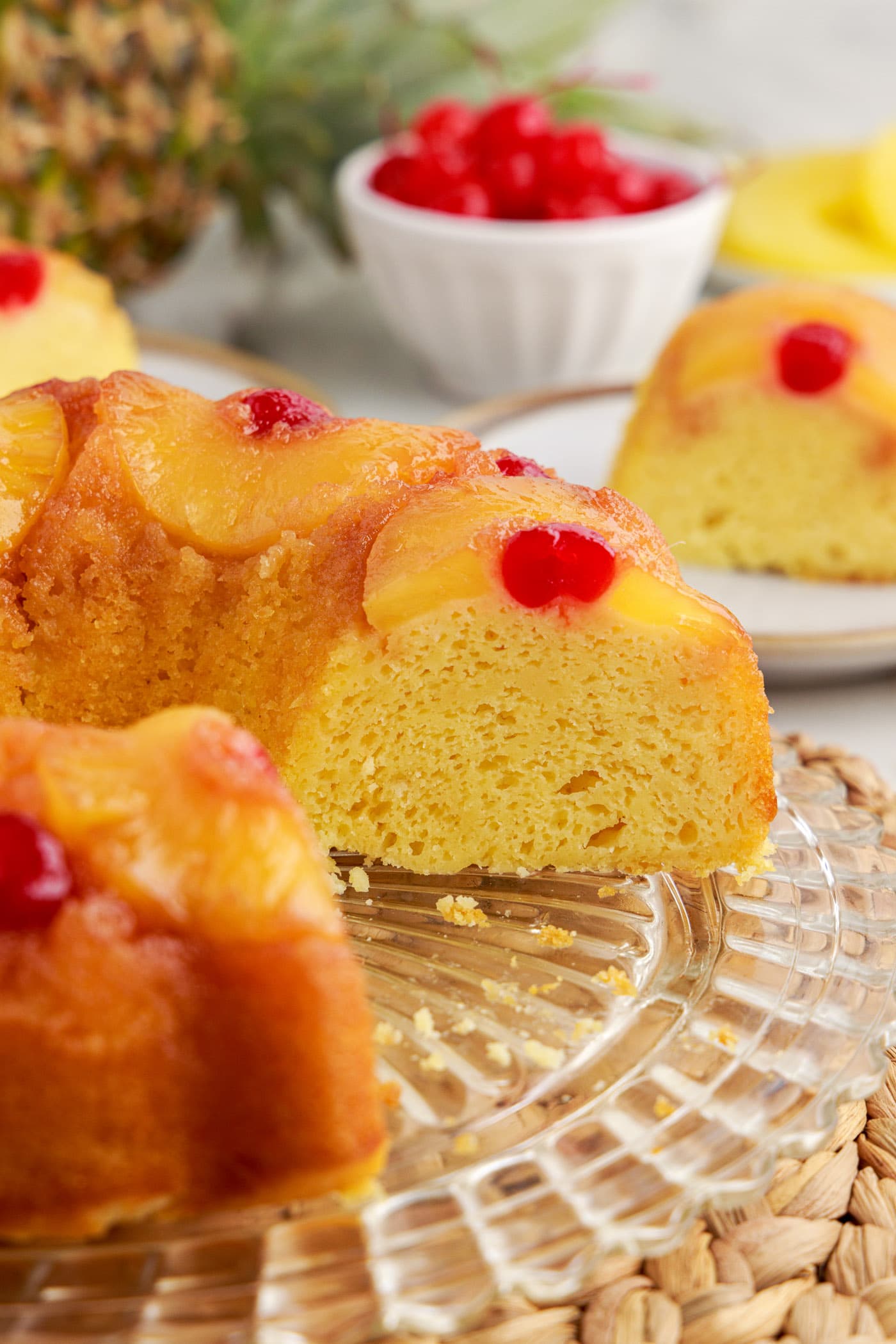 Pineapple Upside Down Bundt Cake - Amanda's Cookin' - Cake & Cupcakes