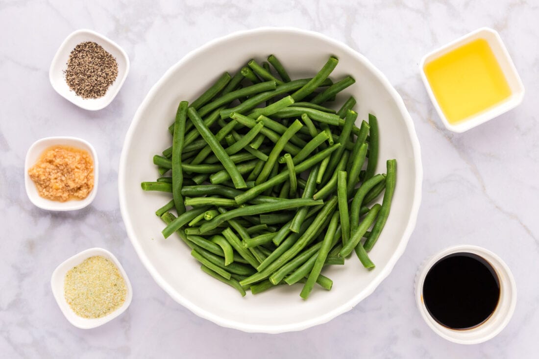 Ingredients for Roasted Green Beans