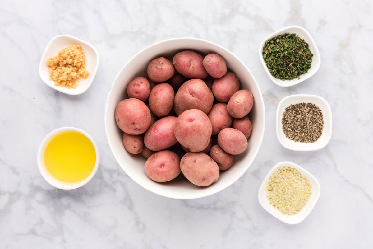 Ingredients for Roasted Red Potatoes