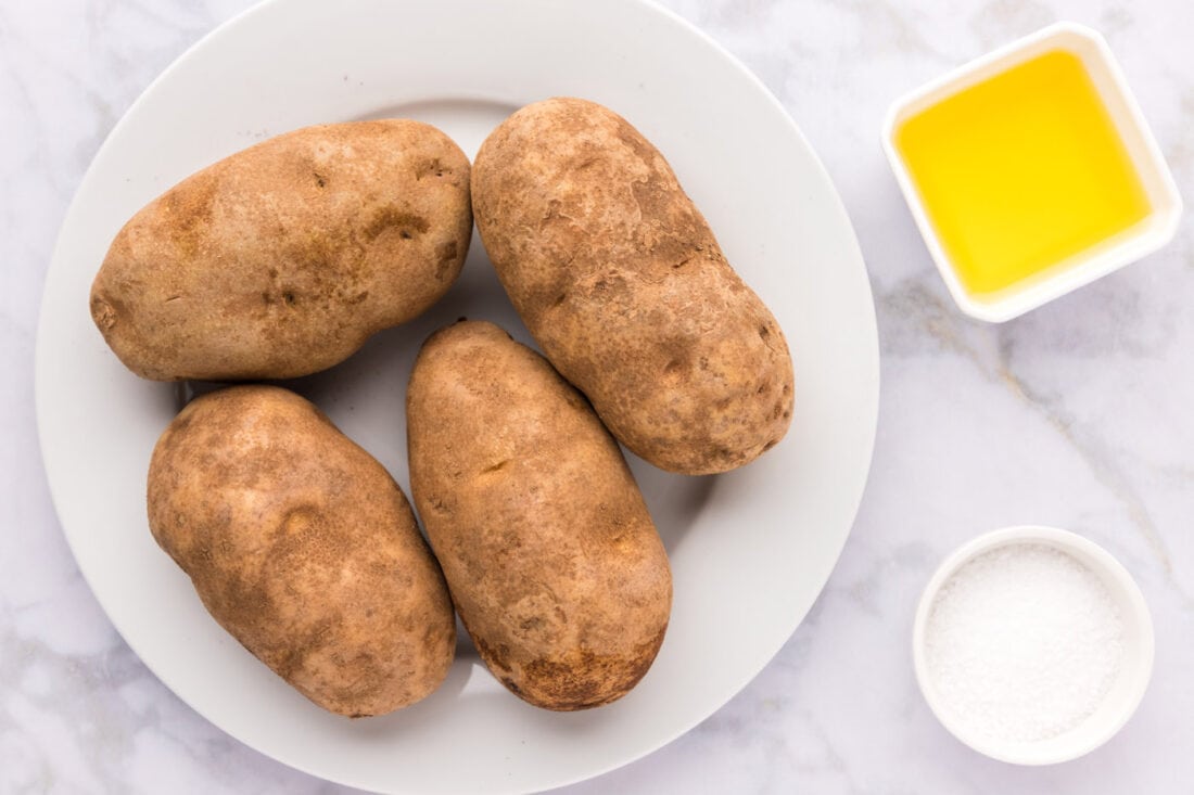 Ingredients for Baked Potatoes