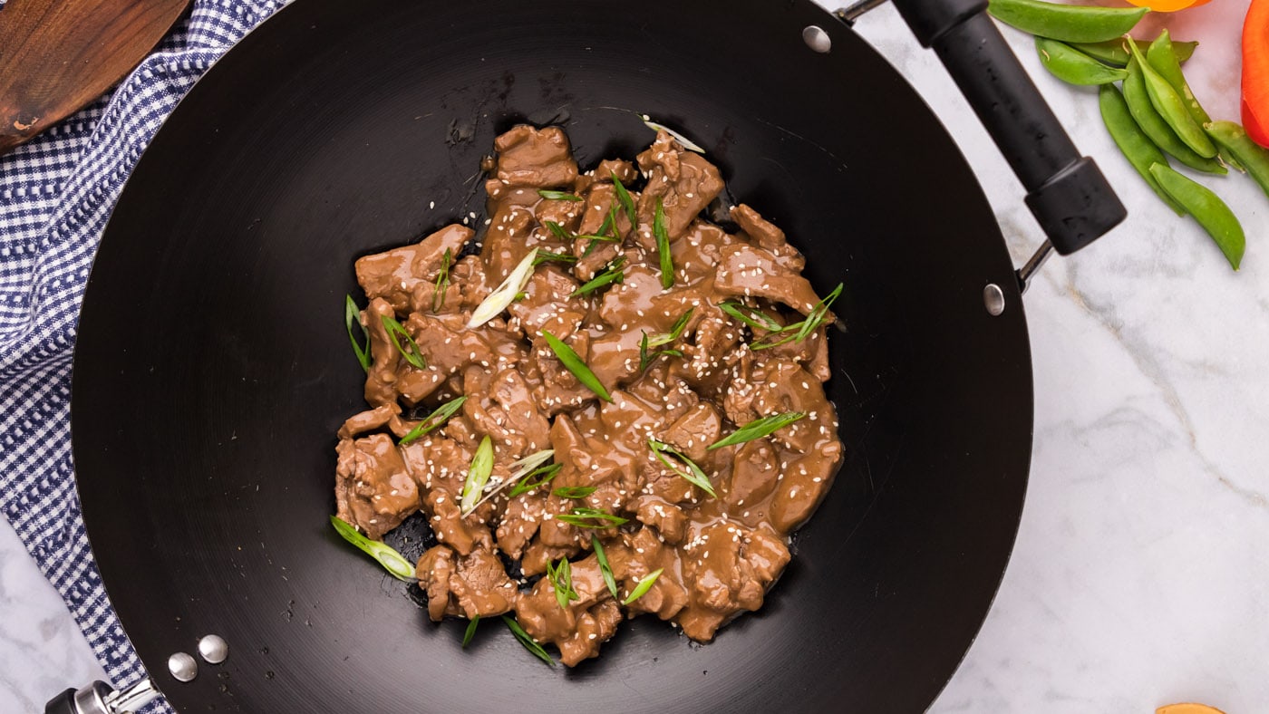 This quick and easy beef teriyaki is made right at home with a salty-sweet homemade teriyaki sauce.
