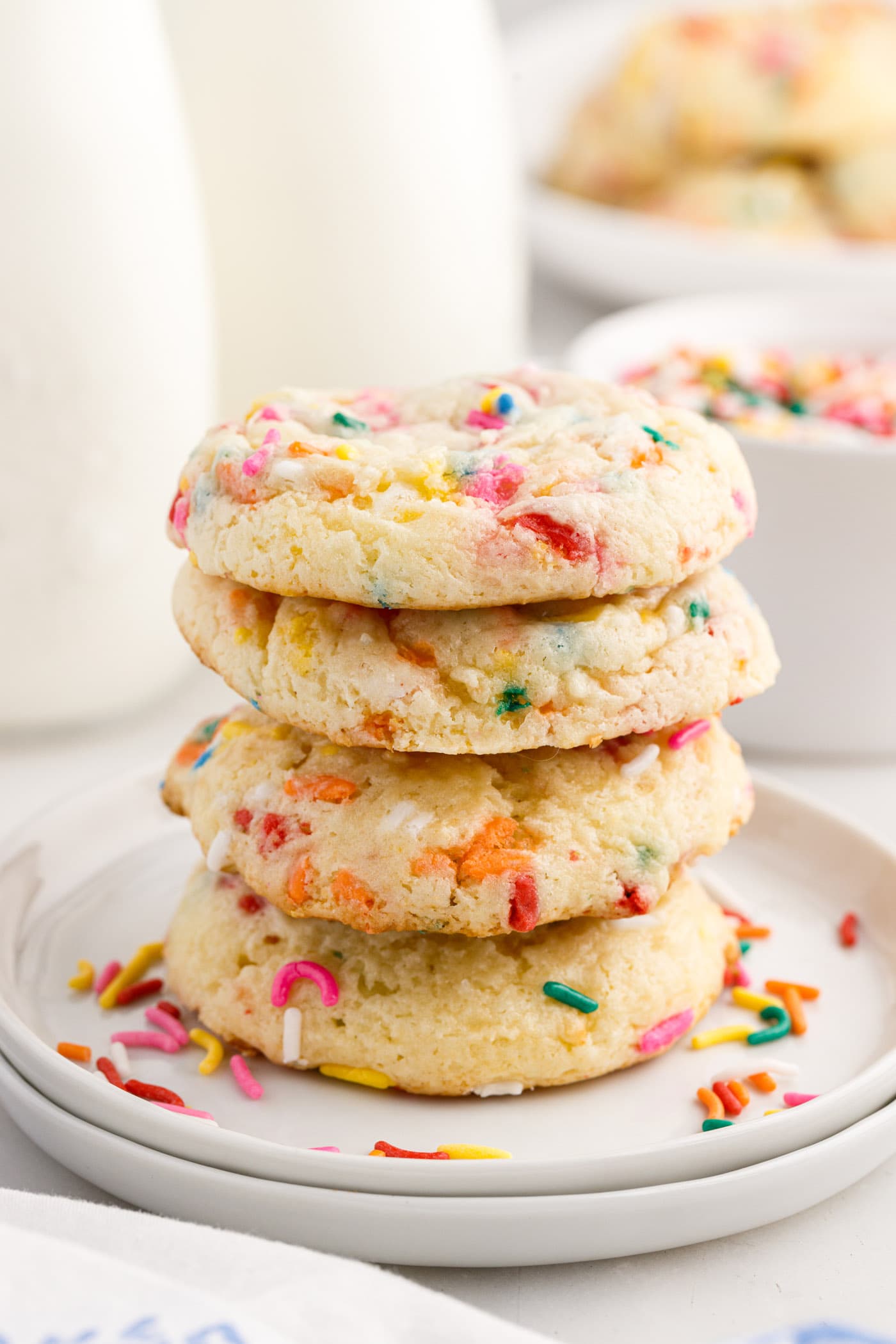 Funfetti Cake Mix Cookies - Amanda's Cookin'