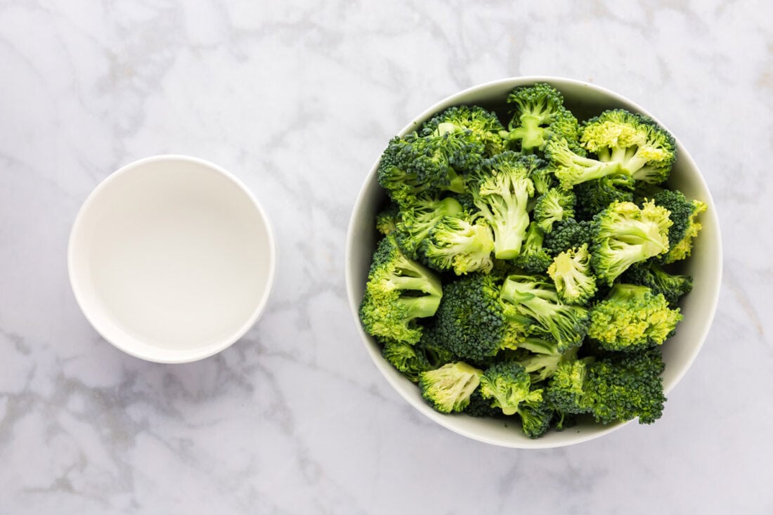 Ingredients for Instant Pot Broccoli