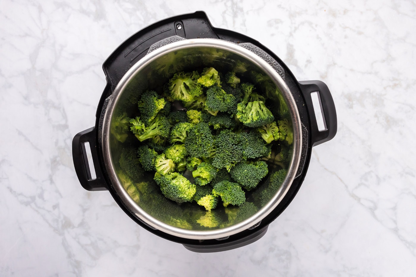 broccoli florets in instant pot