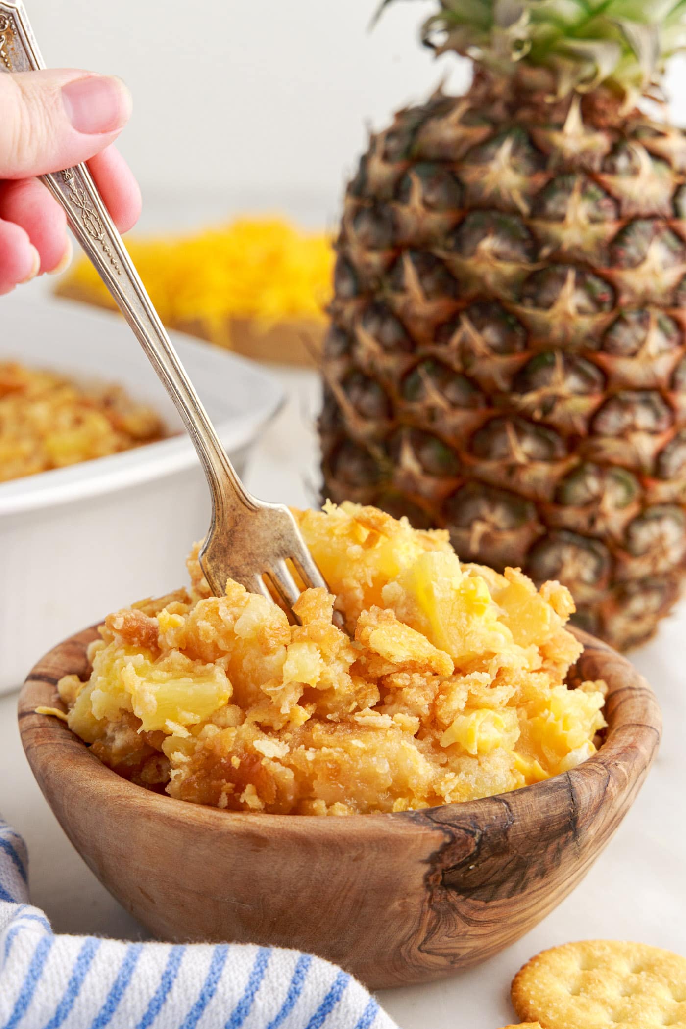 Pineapple Casserole Amanda's Cookin' Side Dish