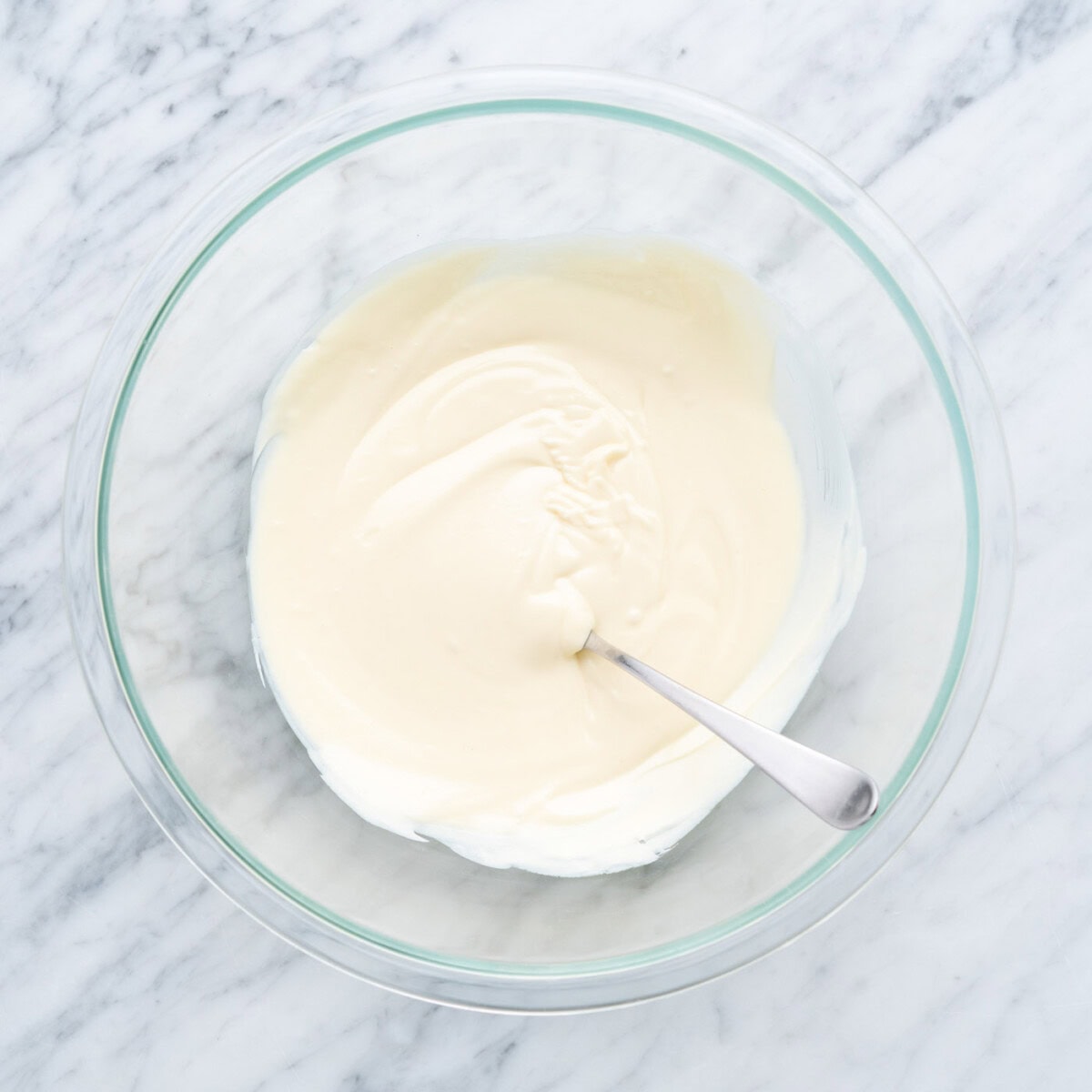 melted vanilla almond bark