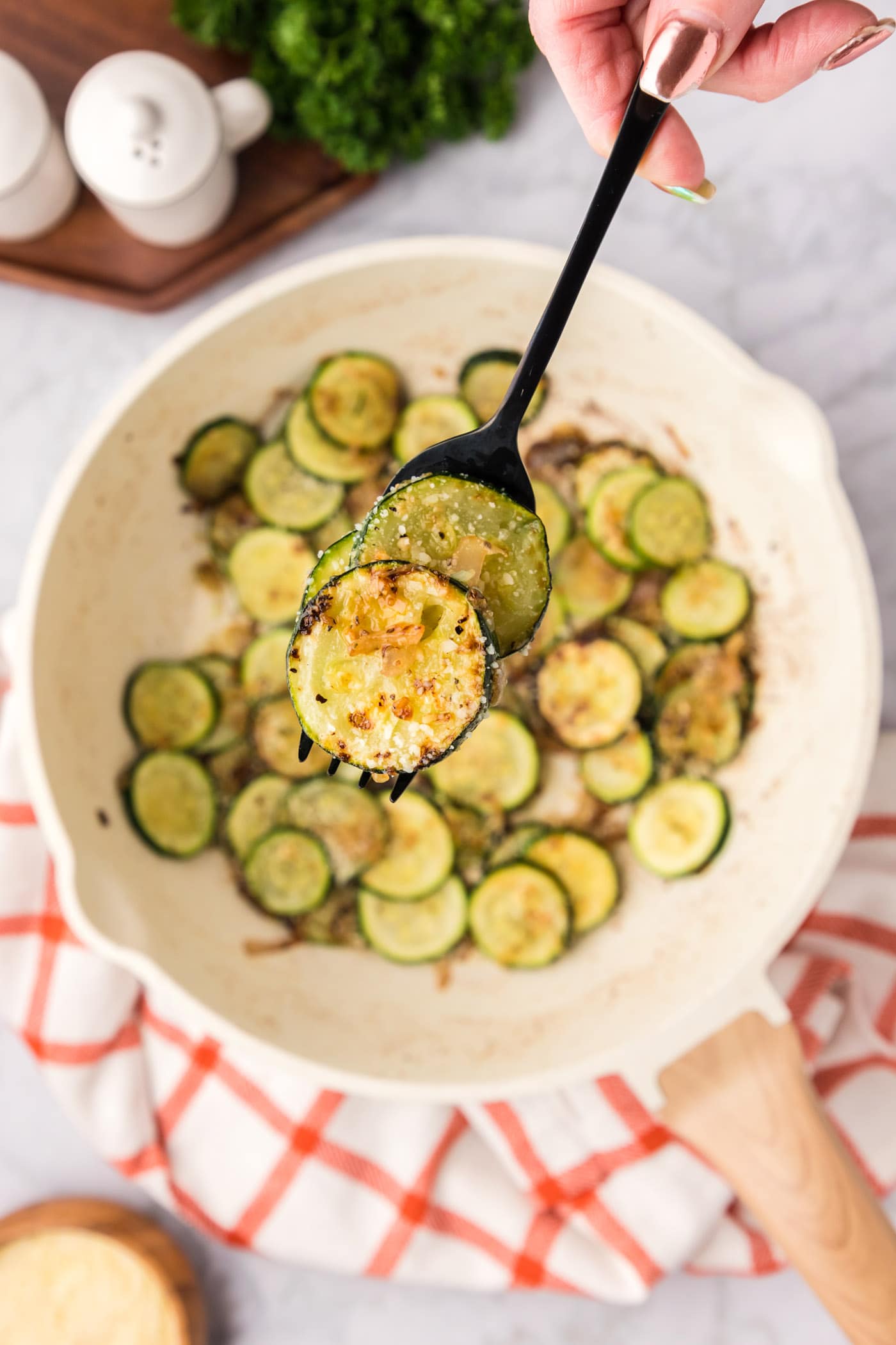 Sautéed Zucchini - Amanda's Cookin' - Vegetables