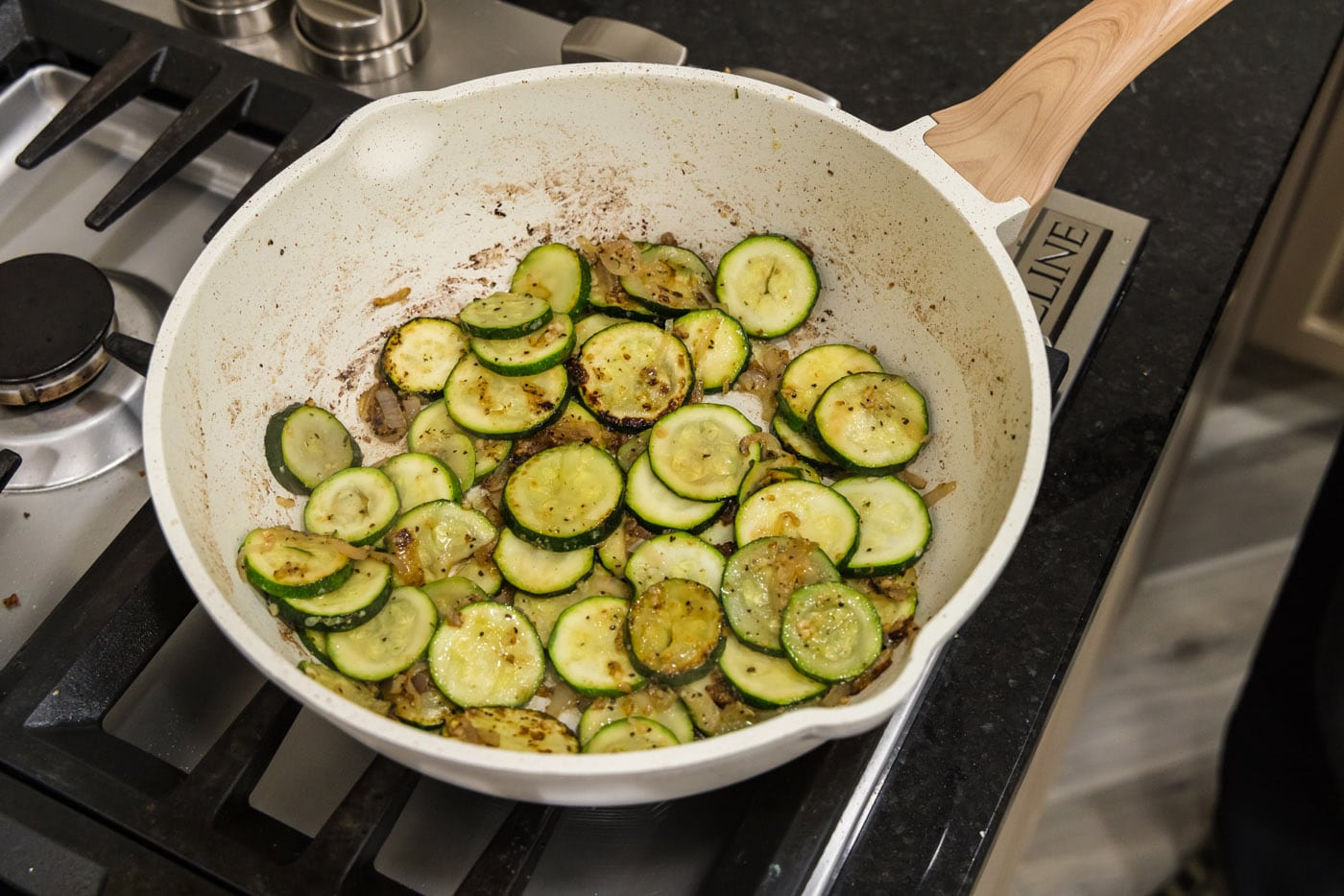 how to saute zucchini in a skillet