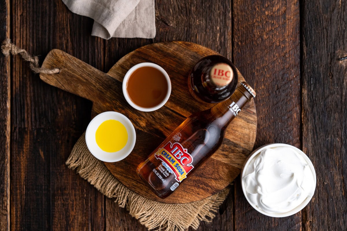 Ingredients for Butterbeer
