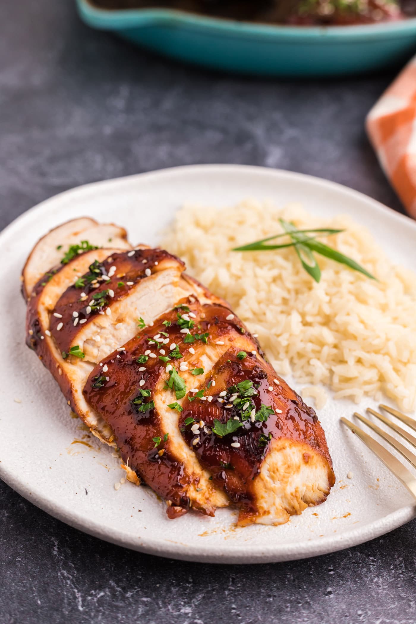 Honey Garlic Chicken Breast - Amanda's Cookin' - Chicken & Poultry