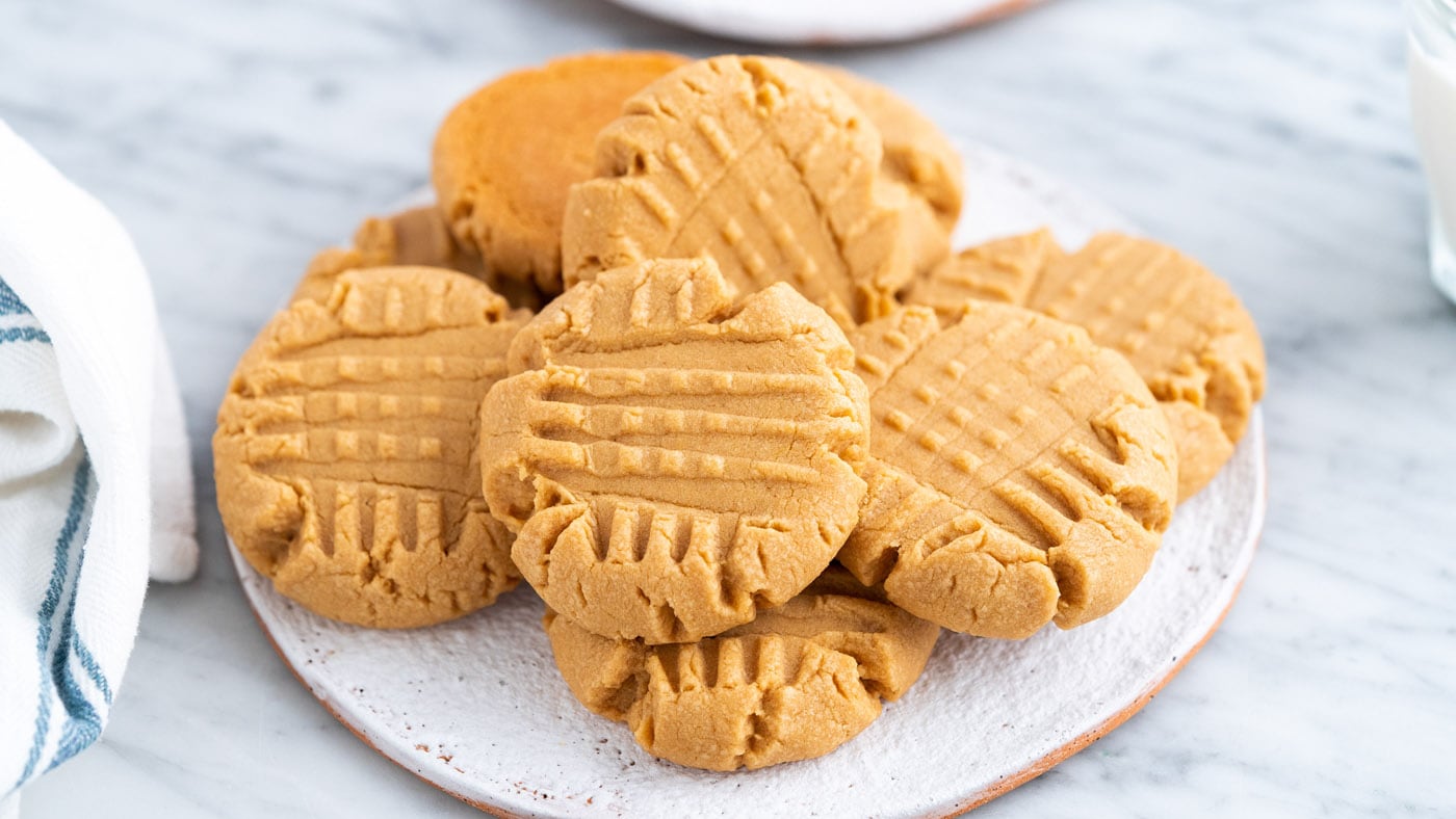 Peanut butter cake mix cookies come out soft, chewy, and irresistible with just the right touch of p