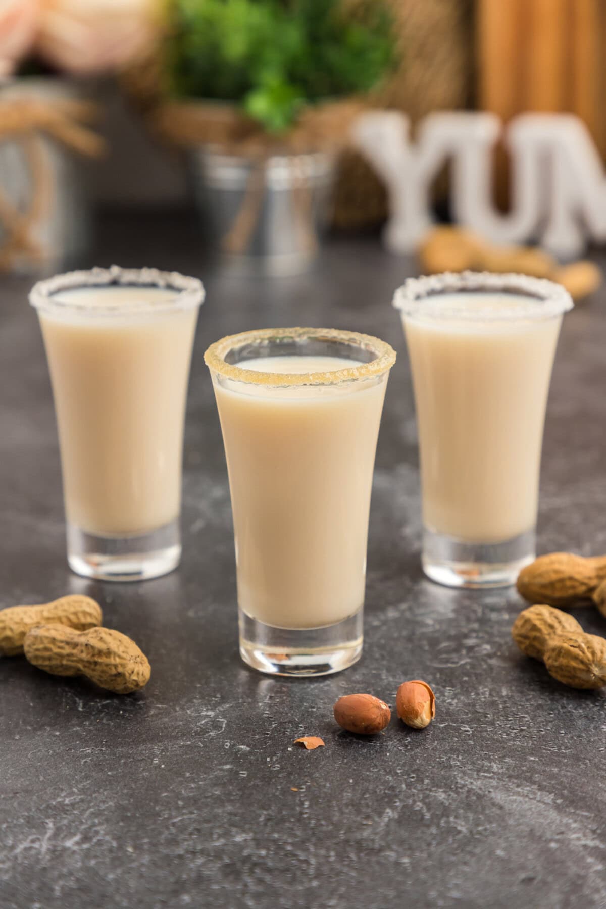 Three Salted Nut Roll Shots