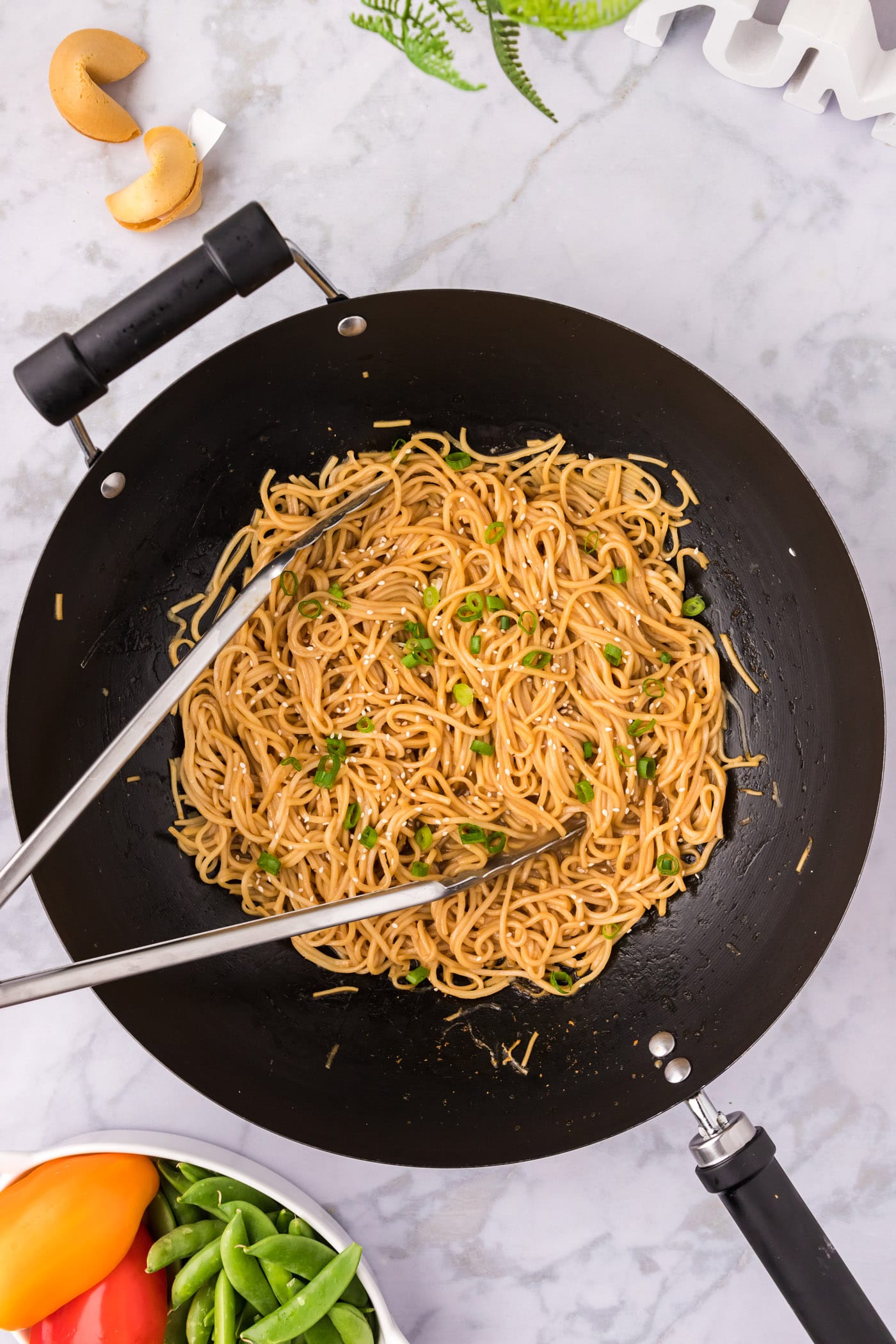 Teriyaki Noodles Amandas Cookin Pasta