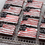 American Flag Brownies